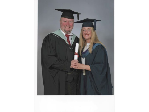 Husband and wife duo graduate with a NEBOSH Diploma on the same day.