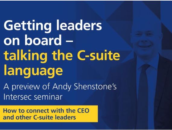 Getting leaders on board: an Intersec seminar preview 