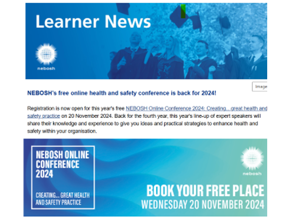 NEBOSH Learner news October 2024