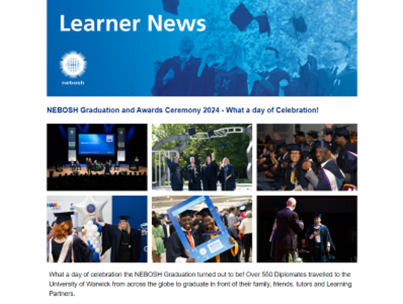 NEBOSH Learner News September 2024