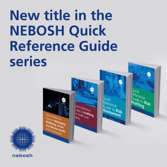 NEBOSH has launched fourth in the series of ‘pocket guides’ – Quick Reference Guide to Managing Wellbeing, Stress and Mental Health in the Workplace