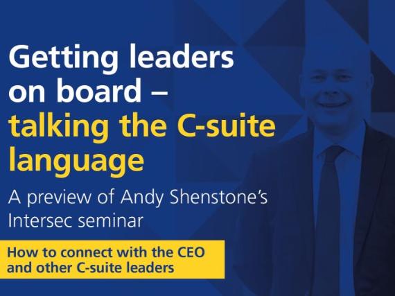 Getting leaders on board: an Intersec seminar preview 