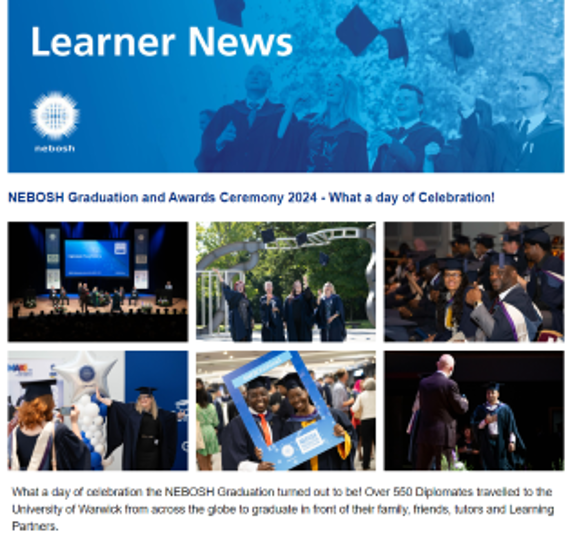 NEBOSH Learner News September 2024